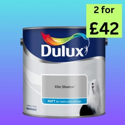 Dulux Matt 2.5L Emulsion Paint (Standard)