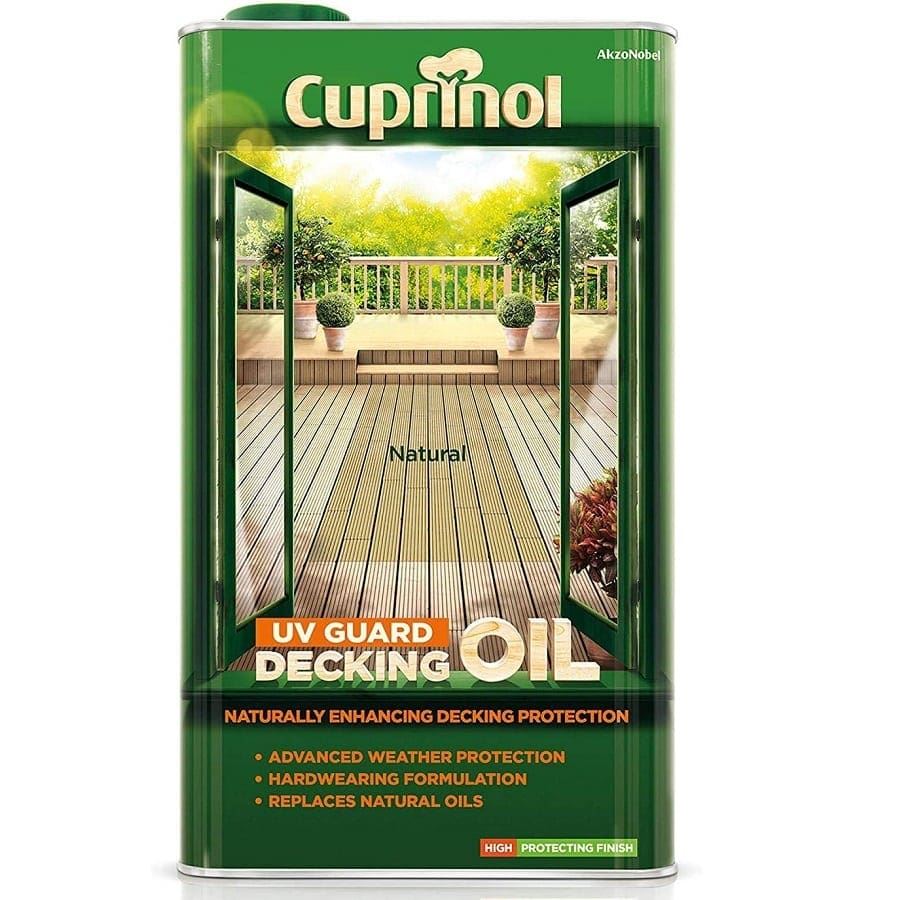 Cuprinol Decking Oil (UV Guard) 5L - Colours 1 Cuprinol Decking Oil (UV Guard) 5L