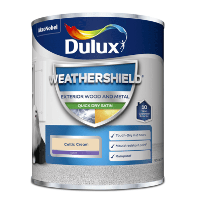 Dulux Weathershield QD Exterior Satin 750ml