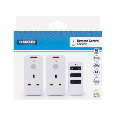 Status Remote Controlled Sockets (2 Pack)