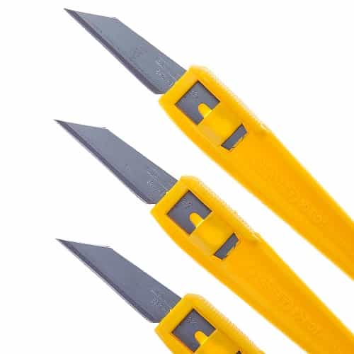 Stanley Disposable Craft Knife (Pack of 3) - 0-10-601 1 Stanley Disposable Craft Knife (Pack of 3) - 0-10-601