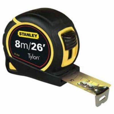 Stanley Pocket Tape Measure 8m / 26ft - 0-30-656