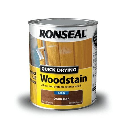 Ronseal Quick Drying Wood Stain 2.5 Litres 1 Ronseal Quick Drying Wood Stain 2.5 Litres