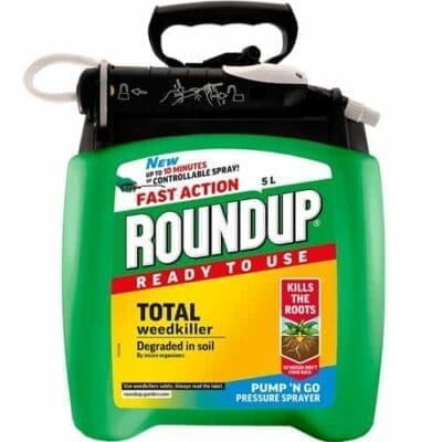 Roundup Fast Action Pump N Go Weedkiller RTU - 5L