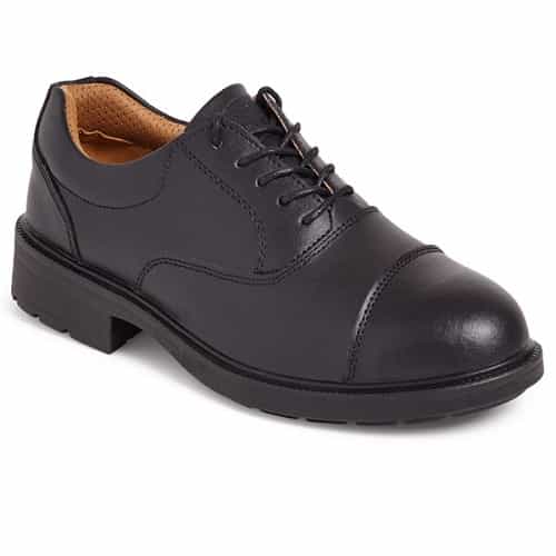 Sterling Black Oxford Safety Shoe SS501