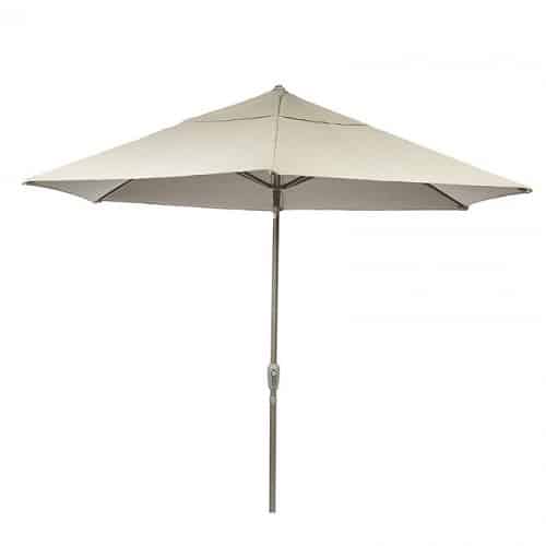 LG Soleil Parasol 2.7 m Crank and Tilt (Grey or Cream) 1 LG Outdoor 2.7 m Soleil Crank and Tilt Parasol - Various Colours