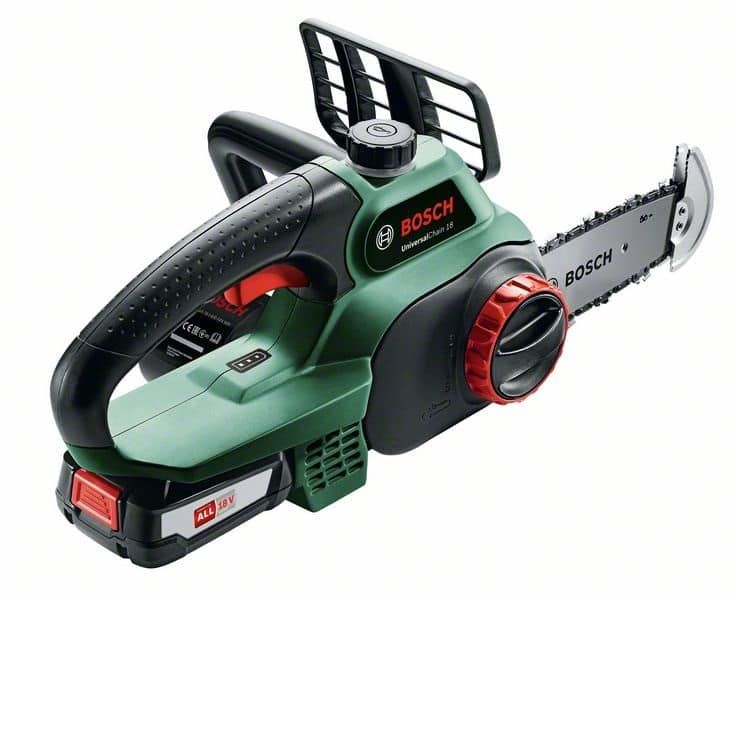 Bosch UniversalChain 18 Cordless Chainsaw (1x 2.5Ah) 1 Bosch UniversalChain 18 Cordless Chainsaw