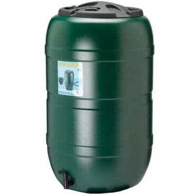Water Butt with Lockable Lid and Tap - 210 Litre