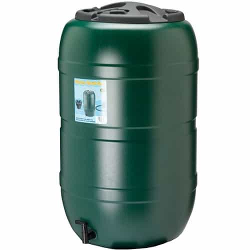 Water Butt with Lockable Lid and Tap - 210 Litre