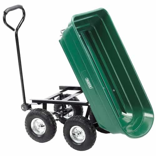 Draper Gardener's Cart with Tipping Feature 200kg Capacity - 58553 1 Draper Gardener's Cart with Tipping Feature 200kg Capacity - 58553