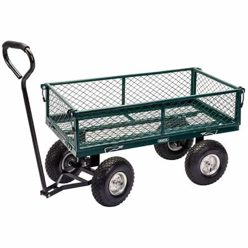 Draper Steel Mesh Gardener's Cart 200kg Capacity - 58552 1 Draper Steel Mesh Gardener's Cart - 58552
