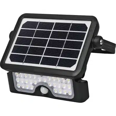 Luceco Solar Floodlight With PIR