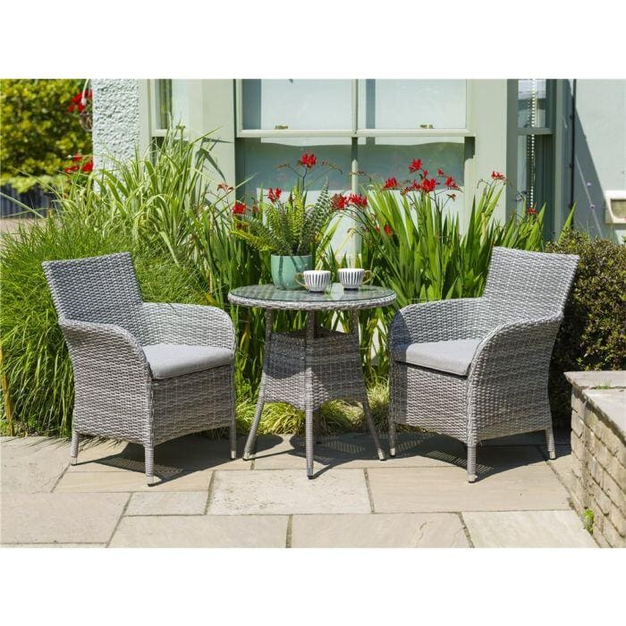 monaco stone 2 seater bistro set
