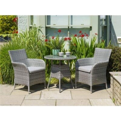 monaco stone 2 seater bistro set