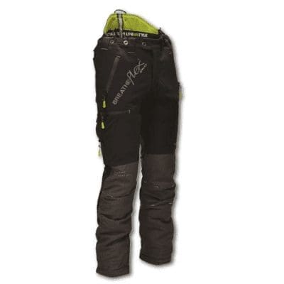 Arbortec Breatheflex Pro Chainsaw Trousers - Type A Class 1 - Black
