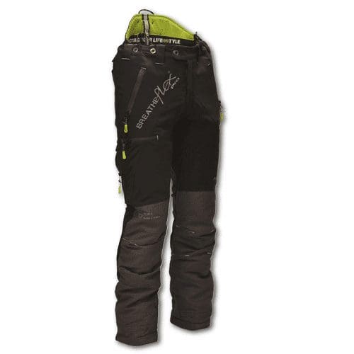 Arbortec Breatheflex Pro Chainsaw Trousers - Type C Class 1 - Black