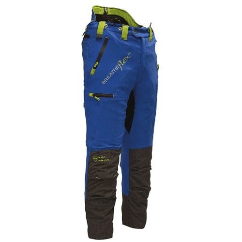 Arbortec Breatheflex Pro Chainsaw Trousers - Type C Class 1 - Blue