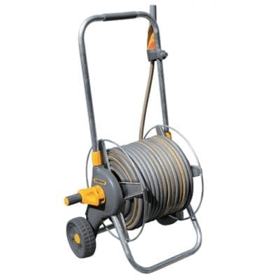 Hozelock Premium Metal Cart (60m) with 50m hose - 2436