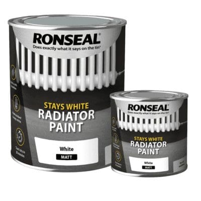 Ronseal Stay White Radiator Paint