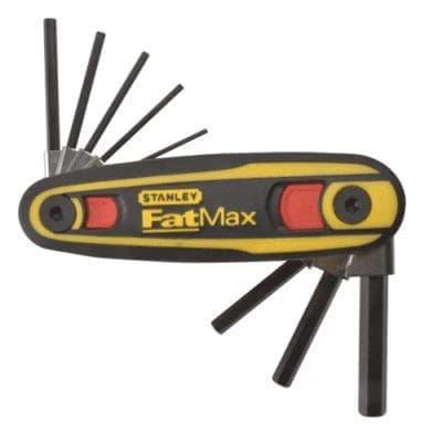 Stanley FatMax® Locking Hexagon Key Set of 8 (1.5- 8mm) - 0-97-552