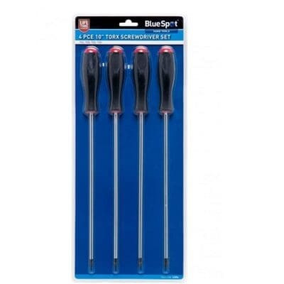 BlueSpot 4 PCE 10” Torx Screwdriver set