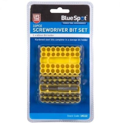BlueSpot 33 PCE Screwdriver Bit Set