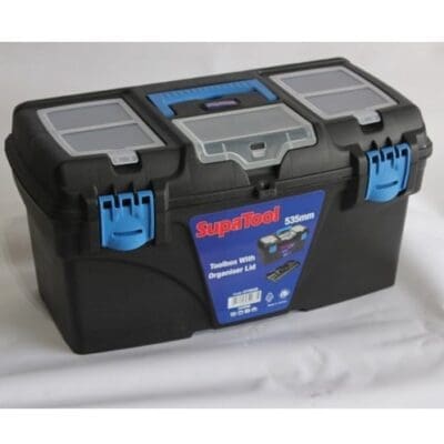 SupaTool Toolbox With Organiser Lid 535mm