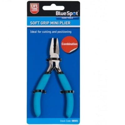 BlueSpot Soft Grip Mini Combination Plier