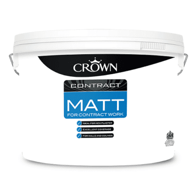 Crown Contract Matt 10L - White