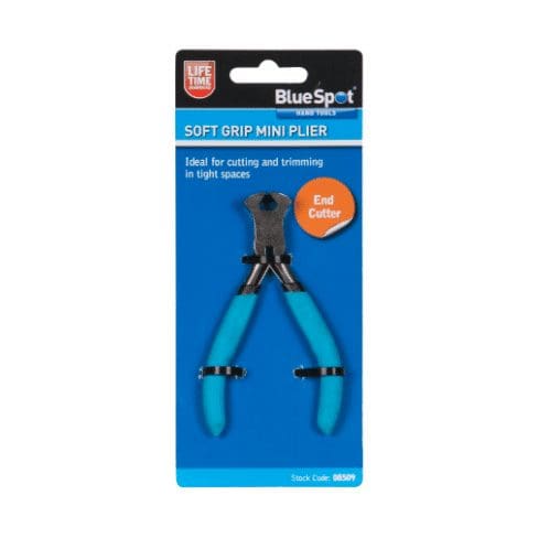 BlueSpot Soft Grip Mini End Cutter Plier 1 End Cut Pliers