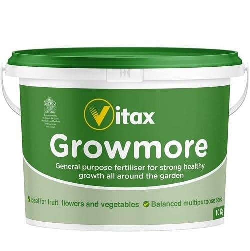 Vitax Growmore Fertiliser 10kg 1 Vitax Growmore 10kg
