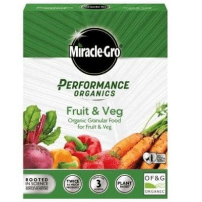 Miracle-Gro Performance Organics Fruit & Veg Food 1kg