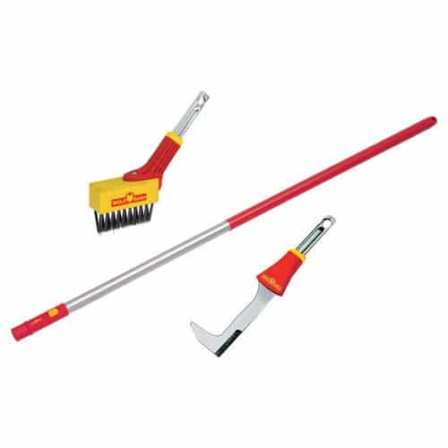 Wolf Garten Multi Change Patio Weeding Brush and Scraper Set - P505 1 Wolf Garten Multi Change Patio Weeding Brush and Scraper Set - P505