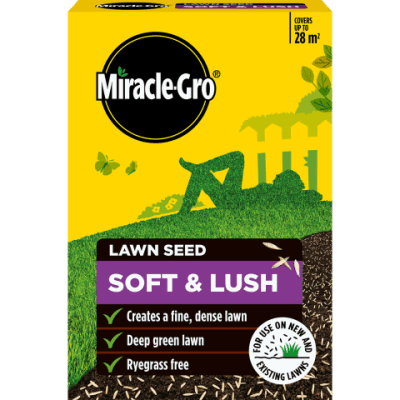 Miracle-Gro Soft and Lush Grass Seed