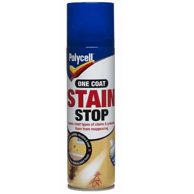 Polycell One Coat Stain Stop - 250ml Spray