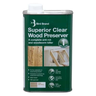 Bird Brand Wood Preserver 5L (WB) - Clear
