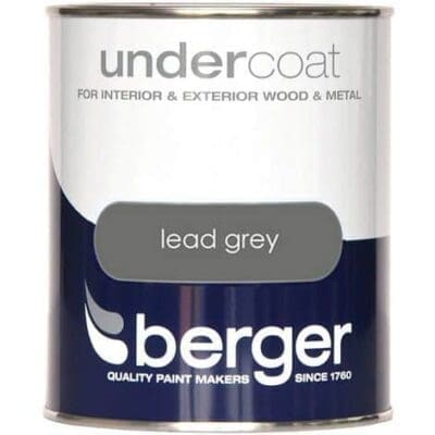Berger Undercoat - Lead Grey