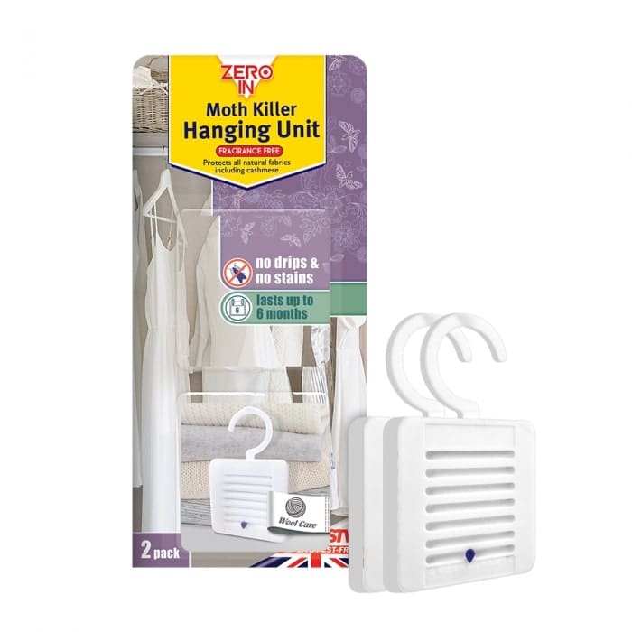 STV Moth Killer Hanging Unit 2 Pack - ZER432 1 STV Moth Killer Hanging Unit 2 Pack - ZER432