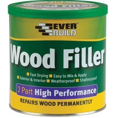 Everbuild 2 Part High Performance Wood Filler - 1.4kg
