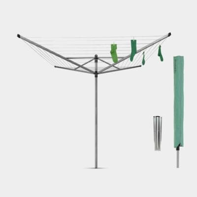 Brabantia Lift-O-Matic 60m + Ground Spike + Cover - 311048