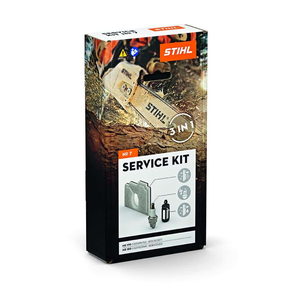 Stihl Service Kit for MS 170 and MS 180 Chainsaw (Service Kit 7) 1 Stihl Service Kit for MS 170 and MS 180 Chainsaw