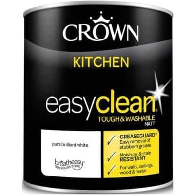 Crown Easyclean Kitchen Matt Emulsion 2.5L