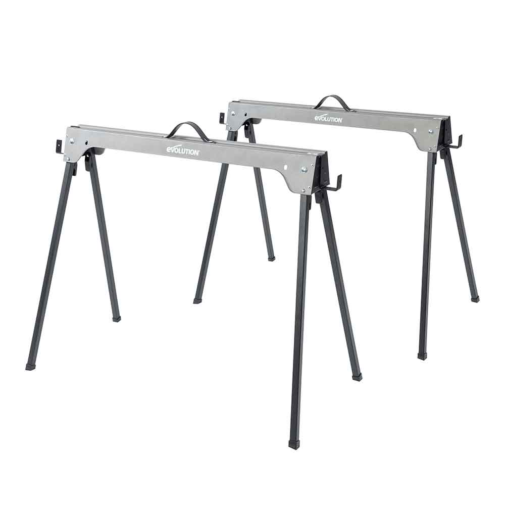Evolution Metal Saw Horse With Folding Legs (Twin-Pack) 1 Evolution Metal Saw Horse With Folding Legs (Twin-Pack)