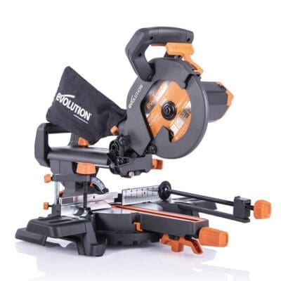 Evolution R210SMS+ 210mm Sliding Compound Mitre Saw