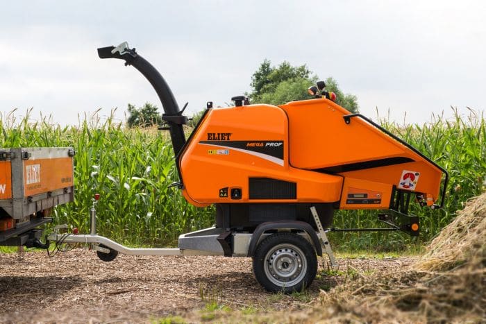 Eliet MEGA PROF Towed Shredder (Diesel) 2 Eliet MEGA PROF Towed Shredder (Diesel) - Image 2