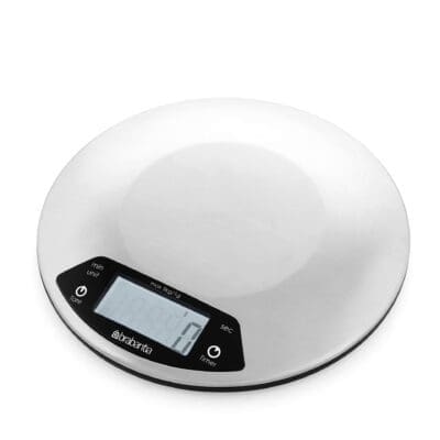 Brabantia Round Kitchen Scales - 480560