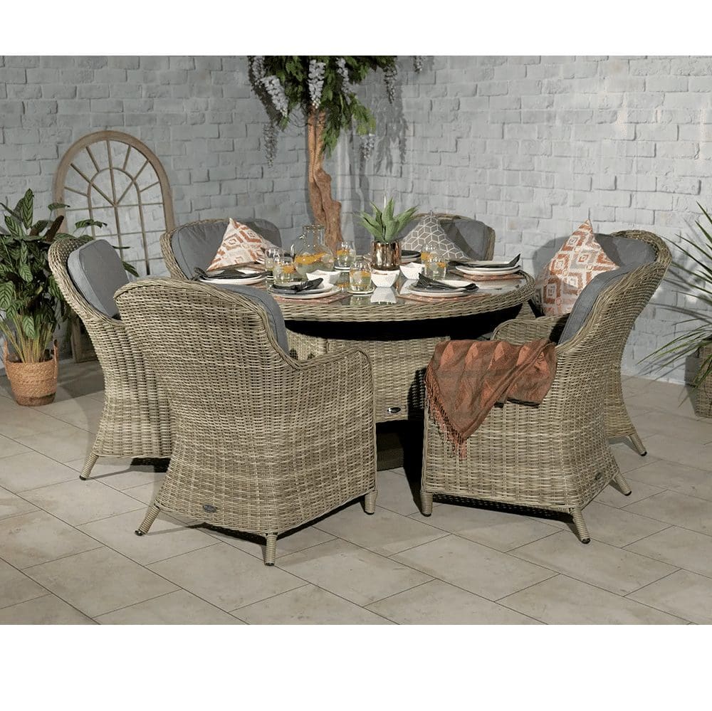 Wentworth 6 Seater Round Imperial