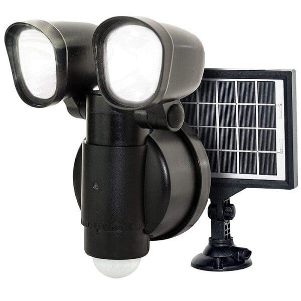 Luceco Twin LED Solar Guardian PIR Sensor Floodlight 1 Luceco Twin LED Solar Guardian PIR Sensor Floodlight