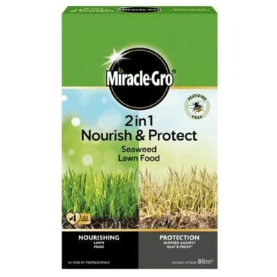 Miracle-Gro 2 in 1 Nourish & Protect Seaweed Lawn Food