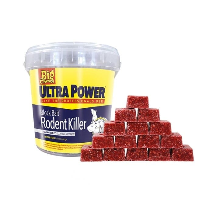 STV Ultra Power Block Bait Rodent Killer - 15x20G Blocks (STV568) 1 STV Ultra Power Block Bait Rodent Killer - 15x20G Blocks (STV568)